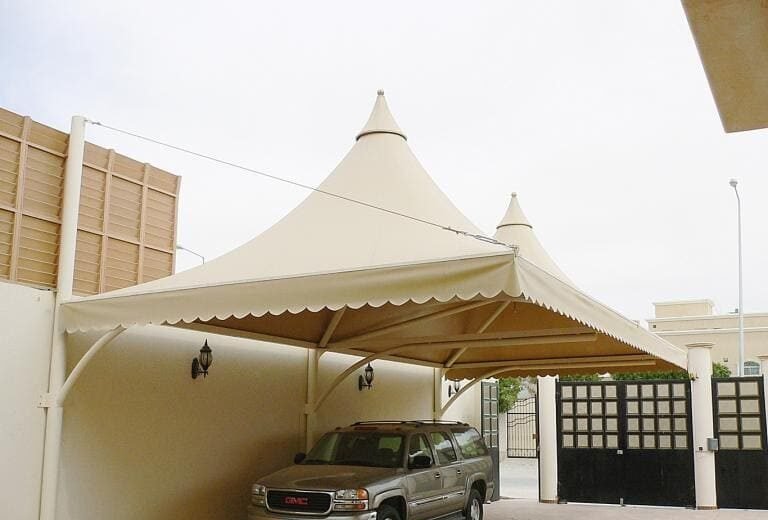 تركيب مظلات قماش في الدمام بتصاميم حديثة وعصرية
