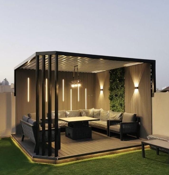 برجولات مودرن في الدمام بتصاميم فاخرة وعصرية