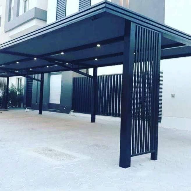 تركيب مظلات حديد بالشرقية بمواصفات حديثة